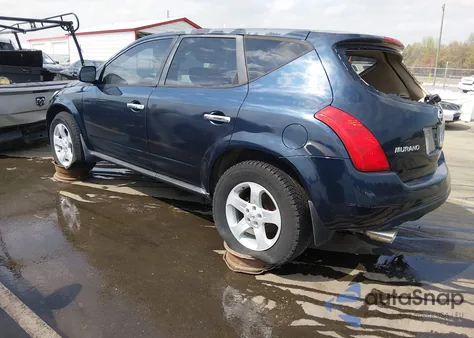 2003 Nissan Murano Sl z USA, uszkodzony, nr VIN JN8AZ08W83W229776